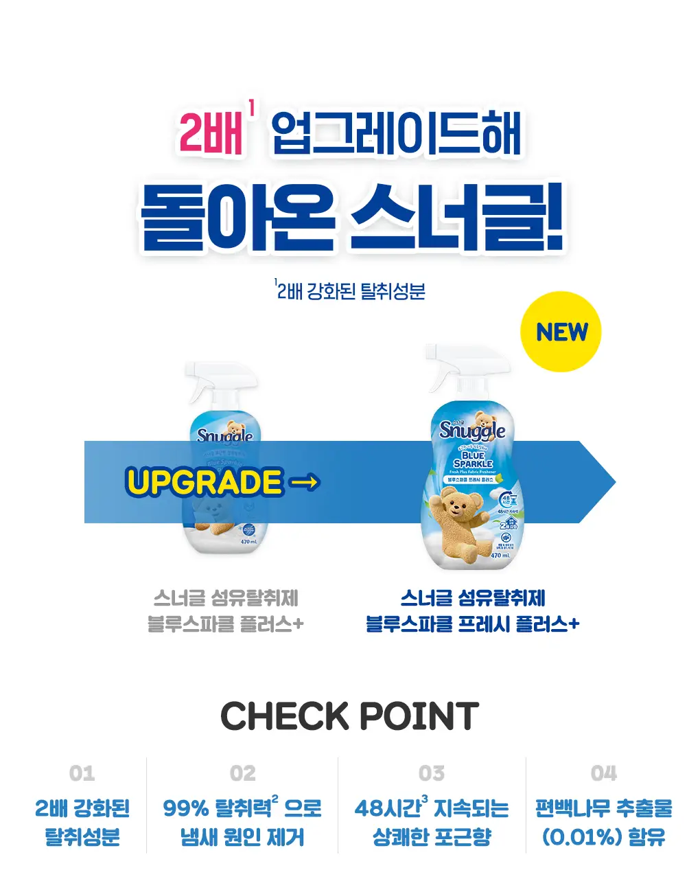 [갓성비템] 스너글 섬유탈취제 470ml 6종 택 1 상세페이지 39